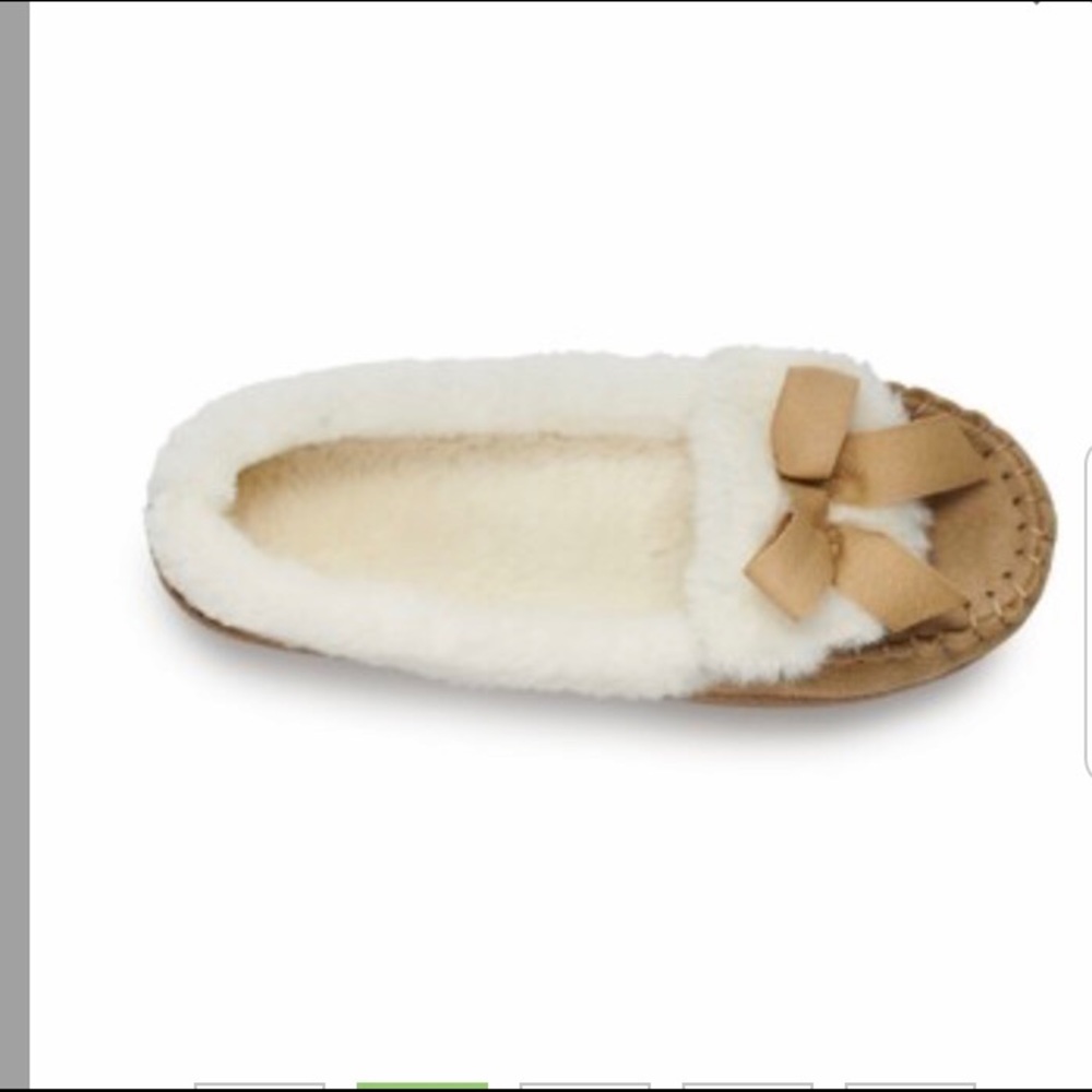 Women’s Sonoma Faux-Fur Lined Microsuede Moccasins - Picture 2 of 5